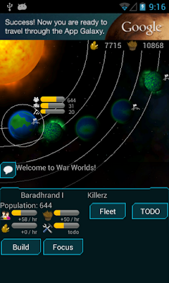 Solar system view, Baradhrand I selected