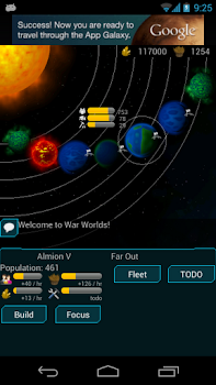 Solarsystem view