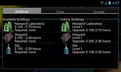 Build Menu