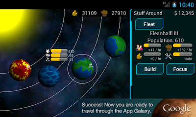 In-game screenshot of the new planets
