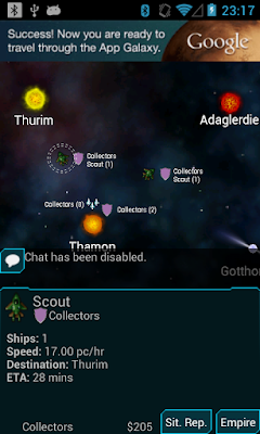 Scouts in transit